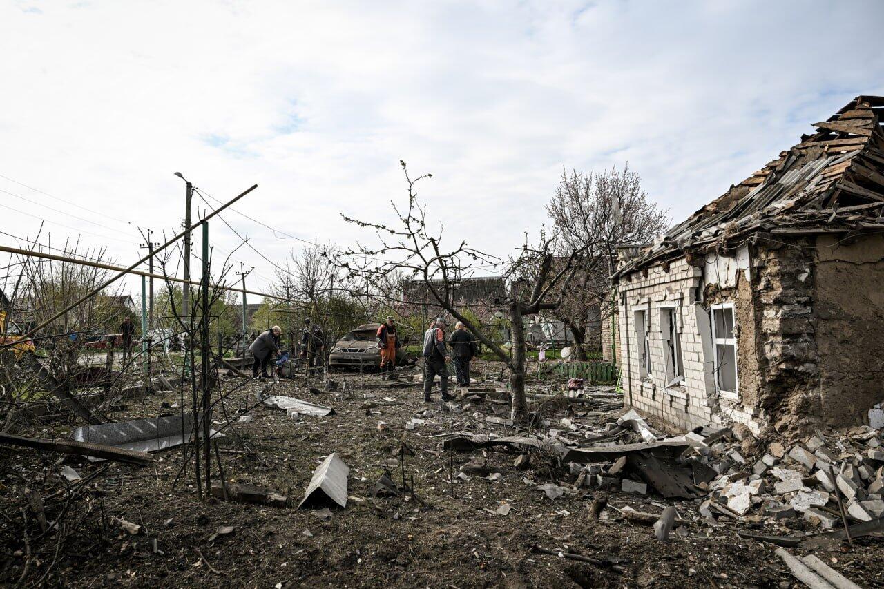 У Степненській громаді на Запоріжжі пошкоджено 611 будинків через російські атаки